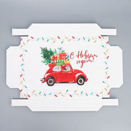 Коробка складная С Новым годом, 25.5 15 4 см - Дарите счастье фото 7