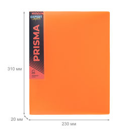 Expert Complete PRISMA NEON Папка с вкладышами 40 л. A4 600 мкм 20 мм эффект 3D 6 шт. оранжевый EC211700012