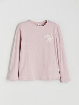 Bisiklet Yaka K?z ?ocuk Ti??rt