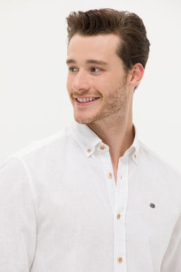 U. S. Polo Assn Мужская рубашка светло-коричневого цвета с длинным рукавом Неожиданная скидка в корзине - U.s. polo assn фото 9