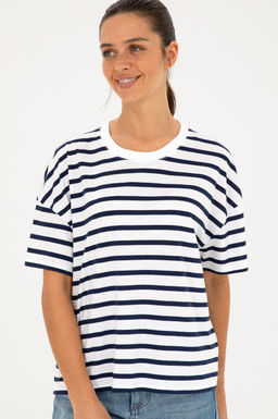 Футболка U. S. Polo Assn женская с круглым вырезом белая - U.s. polo assn фото 10