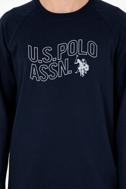 Мужской темно-синий пижамный комплект Неожиданная скидка в корзине - U.s. polo assn фото 19