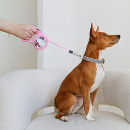 Рулетка Любимая подружка 3 м, max=12 кг, розовая - Пушистое счастье фото 6