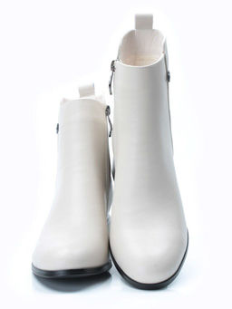 PCM358-2 BEIGE Ботинки демисезонные женские (натуральная кожа, байка) - Фабричный китай фото 12