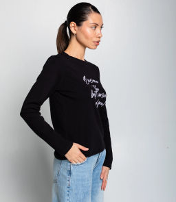 Лонгслив #КТ8921 (2), чёрный - Dommod фото 2