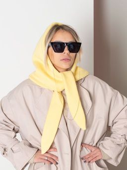 Косынка футер, желтая от фабрики Спортсоло