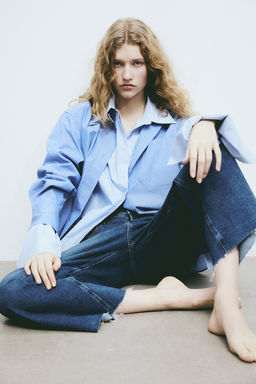 Wide High Ankle Jeans - H&m фото 3