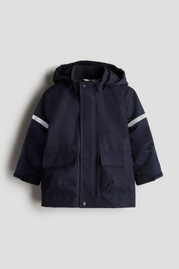 Parka resistente al agua con funcion extensible