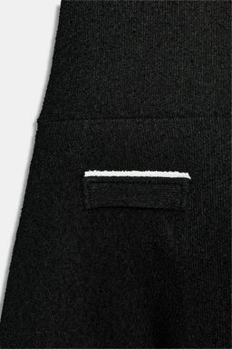 CONTRAST BOUCL_ DRESS - Zara фото 9