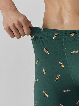 Цена за 2 штуки! Трусы мужские боксеры удлиненные зеленые - Mark formelle фото 4