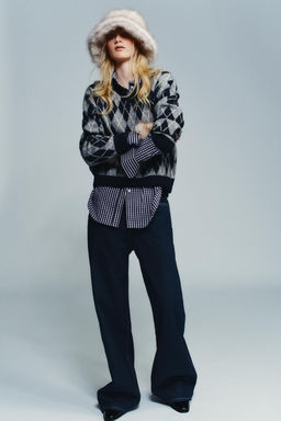 SHORT FAUX FUR MITTENS - Zara фото 3