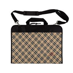 VISTA-ARTISTA Папка на молнии SHQ-03 A3 48 x 35 x 2 см 100% нейлон узкая/клетка