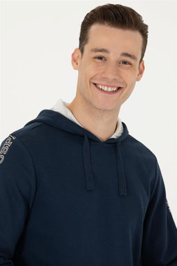 U. S. Polo Assn Мужской темно-синий свитшот - U.s. polo assn фото 10