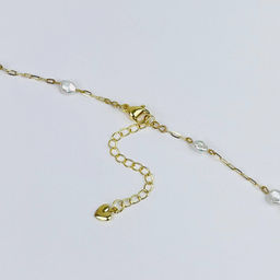 Колье на цепочке с Жемчугом 39 см +