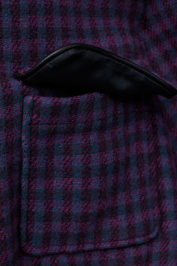 GINGHAM CHECK JACKET - Zara фото 8