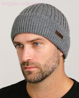 304 T Шапка по голове мужская флис (57-59)