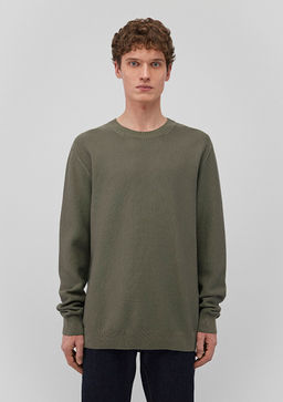 Bisiklet Yaka Haki Kazak - Mavi фото 3