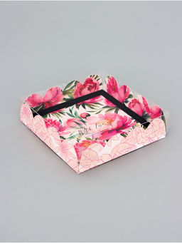 Цена за 5 шт. Коробка для печенья, С Любовью, 12?12?3 см