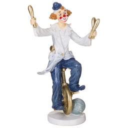 ФИГУРКА КЛОУН 13*7,5*22,5 СМ. КОЛЛЕКЦИЯ БУФФОНАДА