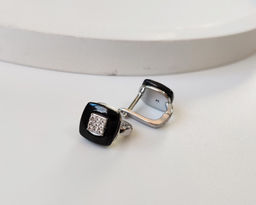 Серьги с керамикой