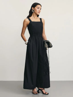 Комбинезон из хлопка приталенного кроя / Zarina