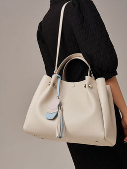 Кожаная сумка Vasilisa DBR 31210 светлый крем  фото 6