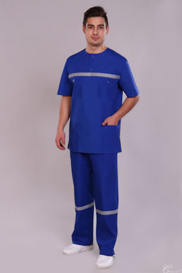 Костюм скорой помощи летний универсальный 148 ТС. Цвет: синий