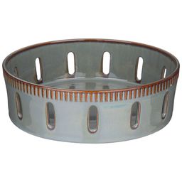 ВАЗА СЕРВИРОВОЧНАЯ BRONCO SOUL KITCHEN 20*6,5 СМ СИНЯЯ