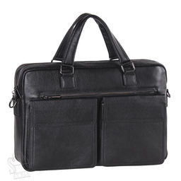 Портфель мужской кожаный 8212-8QH black Heanbag  в Новосибирске