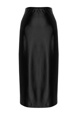 TRENDYOLMILLA Indigo Saten A Kesim/Can Form Midi Orme Etek TWOAW24ET00088 фото 19