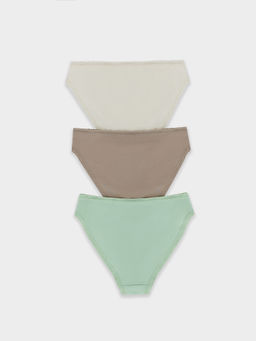 Цена за 2 штуки! Трусы слипы женские в наборе, 3 шт - Mark formelle фото 9