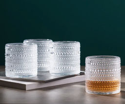 НАБОР СТАКАНОВ BUBBLES 4 ШТ. 390 МЛ / 9 СМ - Lefard фото 9