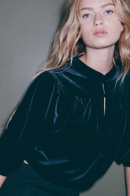Top de velour - H&m фото 2