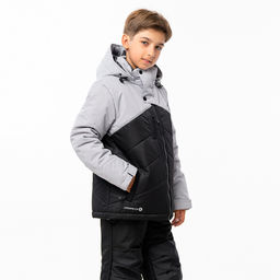 RODOS Утеплённый костюм для мальчика зима М-228д Синий/Васильковый  фото 70