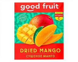 GOOD FRUIT, манго сушеное, 100 г