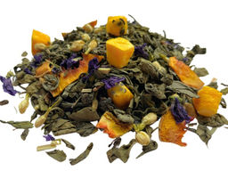 КамлёвЪ Зеленый крупнолистовой чай Персик-Маракуйя, 500 г