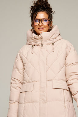 Пальто Beautiful Free 8016 песочный