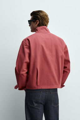 CAZADORA REGULAR FIT ALGOD?N LAVADO / 140 - Zara фото 3