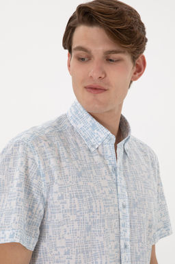 Erkek A__k Mavi K_sa Kollu G_mlek Sepette S_rpriz _ndirim - U.s. polo assn фото 2