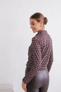 11493 Рубашка с принтом - Martichelli фото 8