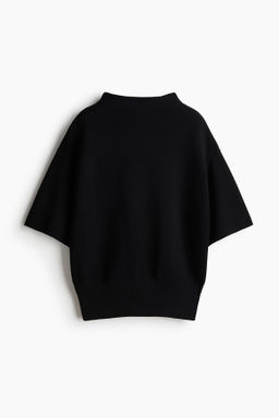 Top de punto con cuello perkins - H&m фото 2