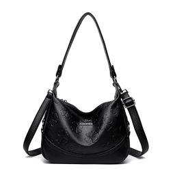 KAIDIFEINIROO Сумка женская с двумя ремнями 8282 фото 7