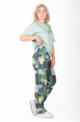 Костюм Рассвет К-290 (46-62) кулирка - Лотос фото 10