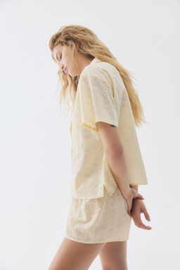 Pijama con bordado ingl?s - H&m фото 7