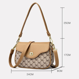 KAIDIFEINIROO Сумка женская с двумя ремнями 8229 фото 42