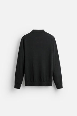 MERINO WOOL KNIT POLO SHIRT - Zara фото 7