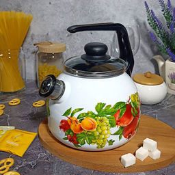 Чайник для плиты 3,0л 1RC12 белосн. со св. Granada