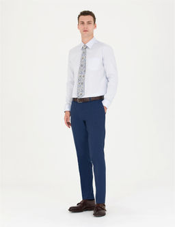 A__k Mavi Regular Fit Uzun Kollu Basic G_mlek