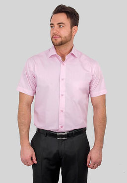 Сорочка мужская короткий рукав GREG 620/109/LT ROSE/Z  фото 7