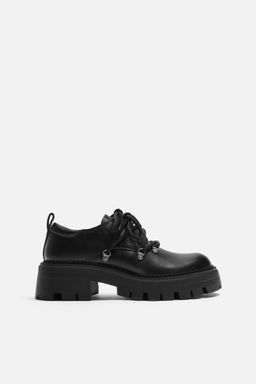 MULTI-EYELET CHUNKY SHOES - Zara фото 5